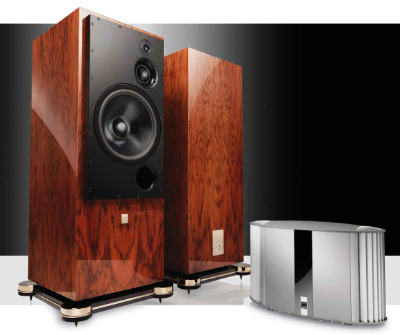 ATC SCM 150 ASLT LE loudspeakers and P6 active power amplifier